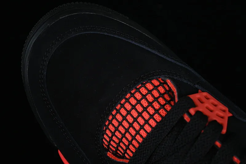All categories Air Jordan Jordan series basketball shoes Air Jordan 4 GX foreign trade version Air Jordan 4 Retro "University Blue" AJ4 Joe 4 new black and red retro casual sports culture basketball shoes CT8527-016